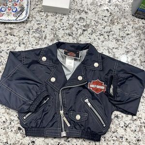 Harley Davidson bomber jacket for toddler